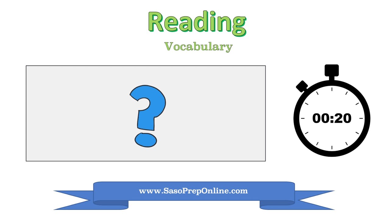 Reading - Vocabulary
