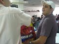 Caio Brogui recebendo seu Doritos 5kg