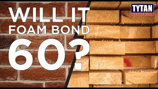 Will It Foam Bond 60: Brick + Wood