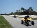 YFZ 450 vs Raptor 700, Race 6