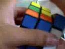 Rubiks cube solved w/ dougnuts
