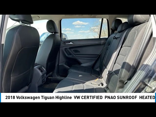 2018 Volkswagen Tiguan Highline | PANO SUNROOF | HEATED SEATS in Cars & Trucks in Strathcona County