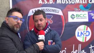 MUSSOMELI - DATTILO, SINTESI E INTERVISTE
