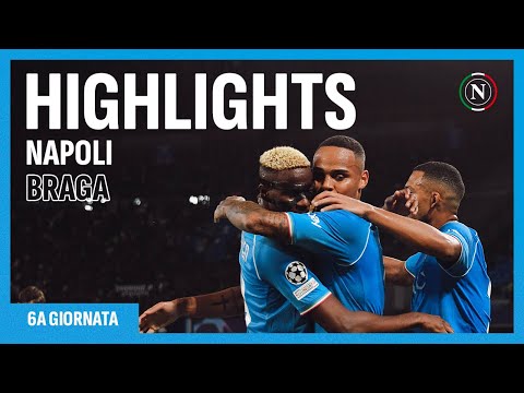 HIGHLIGHTS | Napoli 2-0 Braga | UCL