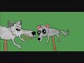 Little Cute Gray Wolf and The Big Bad Girl
