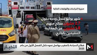 قطاع السياحة يواصل نموه خلال الفصل الأول من عام 2025