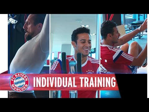 Individual Training | Ribéry | Thiago | Pizarro | Rode Individual Training | Ribéry | Thiago | Pizarro | Rode