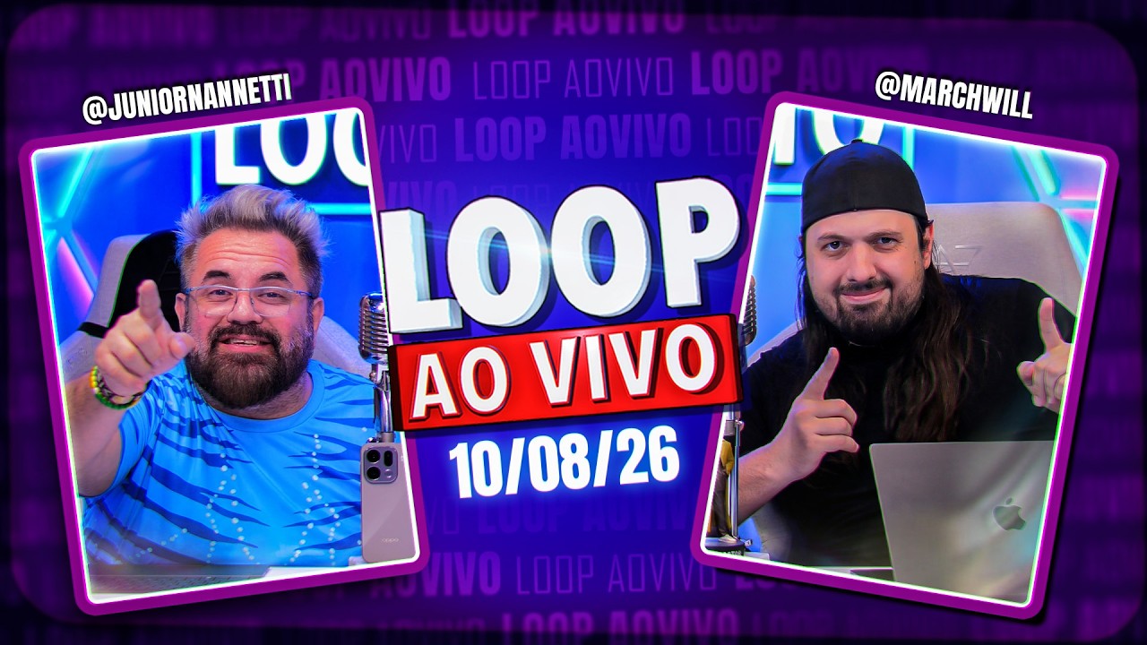 Loop ao Vivo! (10/08) - HOJE TEM SORTEIO!