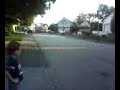 3 scooters, 1 skateboard, and 1 bike jump 3 scooters, 1 skateboard, and 1 bike jump