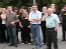 saxwaves (acad�mie de vis� et waremme) qui se d�chainent sur un parking en ...hongrie