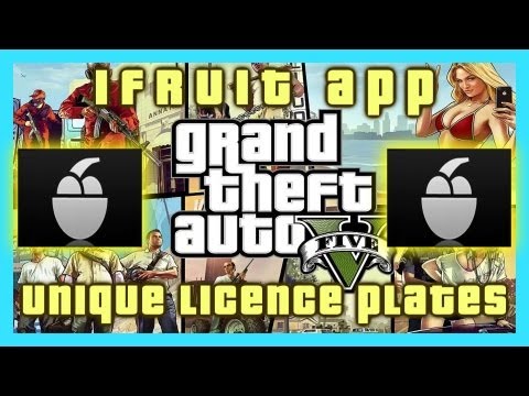 how to get more number plates on gta v