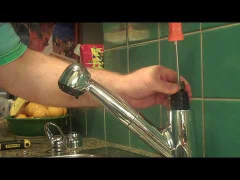 how to rebuild kitchen faucet