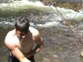 Dan Takes a Dip in the Frozen River