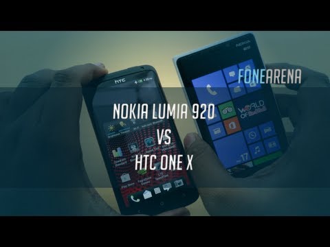 Nokia Lumia 920 vs HTC One X