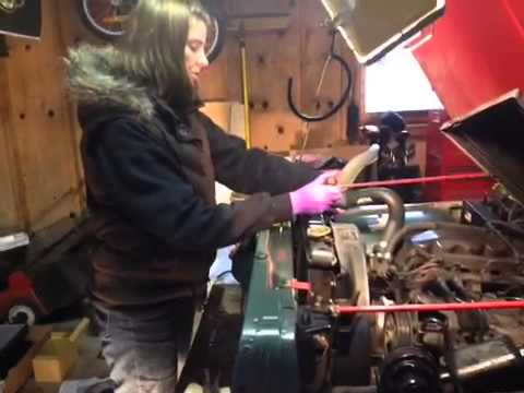 how to drain jeep wrangler radiator
