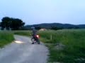 Moped umdrehen