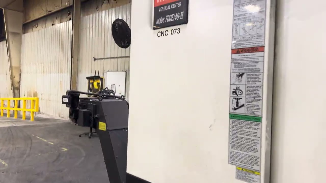 1 - PREOWNED MAZAK VERTICAL MACHINING CENTER, MODEL #: VCN 700E/40-II, S/N: 268867