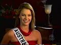 the top 10 finalists of miss universe 2004 are announced followed by their close up video. the other 5 delegates who didn't make it in their ranking order:
11. norway
12. chile
13. switzerland
14. mexico
15. angola