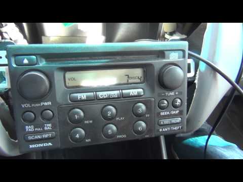 GTA Car Kits – Honda Accord 1998-2002 install of iPhone, iPod and AUX adapter for factory stereo