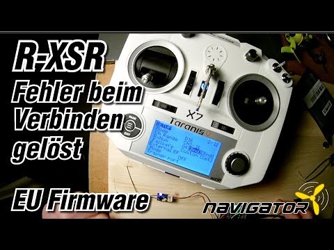 R-XSR Verbinden - Fehler gelöst - EU Firmware (Deutsch)