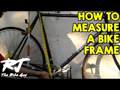 how to measure the size of a bike