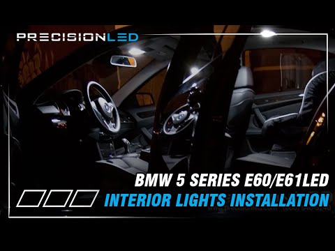 BMW 5 Series LED – How to Install LED Interior Lights on E60/E61