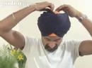 how to fasten turban
