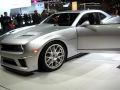 Jay Leno twin turbo camero at the LA auto show