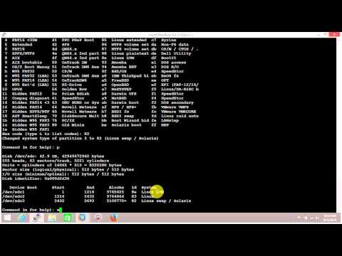 how to define swap space in linux