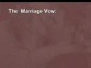 the real deal - the marriage vows