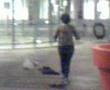 Dancing in front of Gradski Radio