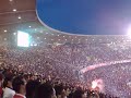 Flamengo e Atletico antes do jogo