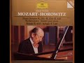 Vladimir Horowitz plays Mozart\