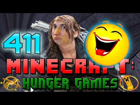 Minecraft: Hunger Games w/Mitch! Game 411 - FISHING IN A HOLE! FUNNY!
