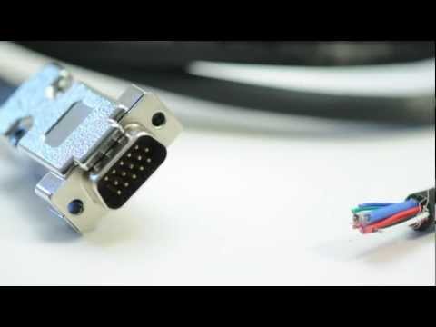 how to repair vga cable