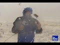 Hurricane surge swallows camera