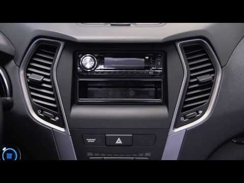 how to remove cd player from hyundai santa fe