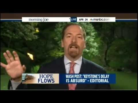 politics - Chuck Todd: 'Pure Politics' Delayed Keystone Pipeline April 24, 2014 www.FreeBeacon.com.