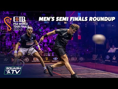 Squash: CIB PSA World Tour Finals 2020-21 - Men's Semi Finals Roundup