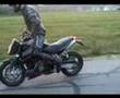 KTM SuperDuke stunts