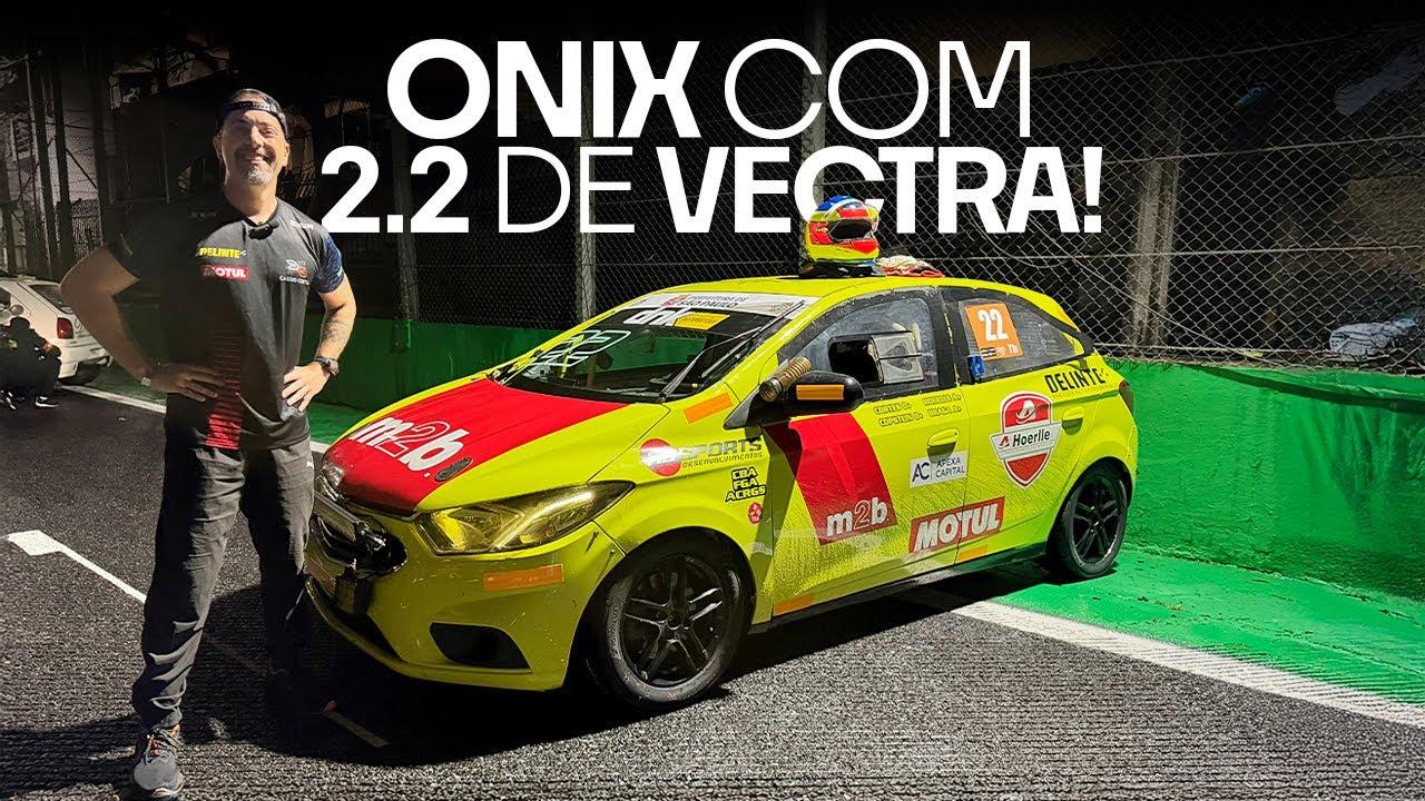 ENCAREI as MIL MILHAS de Interlagos em um ONIX com MOTOR 2.2 DE VECTRA!