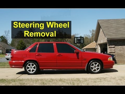 Volvo S70, V70, XC70, 850 Steering Wheel and Drivers Side Air Bag Removal – Auto Repair Series