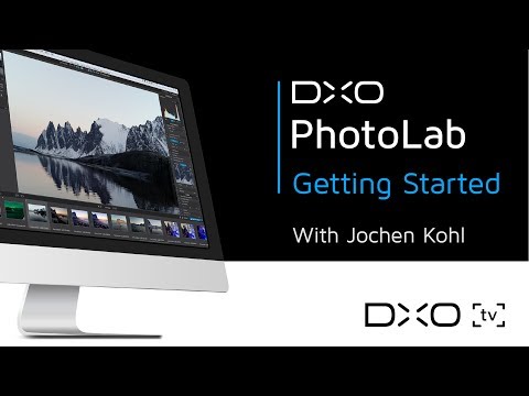 Getting started with DxO PhotoLab