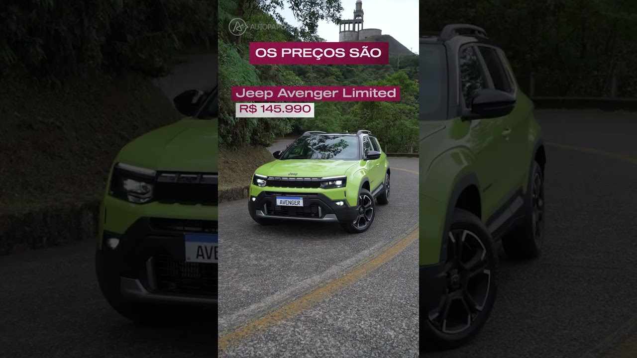 O Jeep Avenger acaba de chegar ao Brasil, e a Jeep já colocou o SUV pa... #Shorts