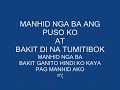manhid - tagalog rap