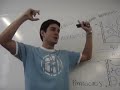 Marchezi contando história do acidente de trânsito