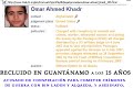 Omar Khadr, niño de 15 años interrogado en Guantánamo