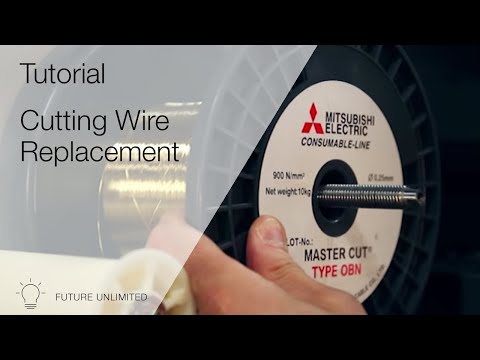 Mitsubishi Electric Mechatronics Machinery – Cutting Wire Replacement Tutorial