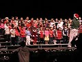 Cecilia at the school's Xmas singing 12-01-09