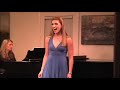 Riana Nelson singing Riana Nelson singing
